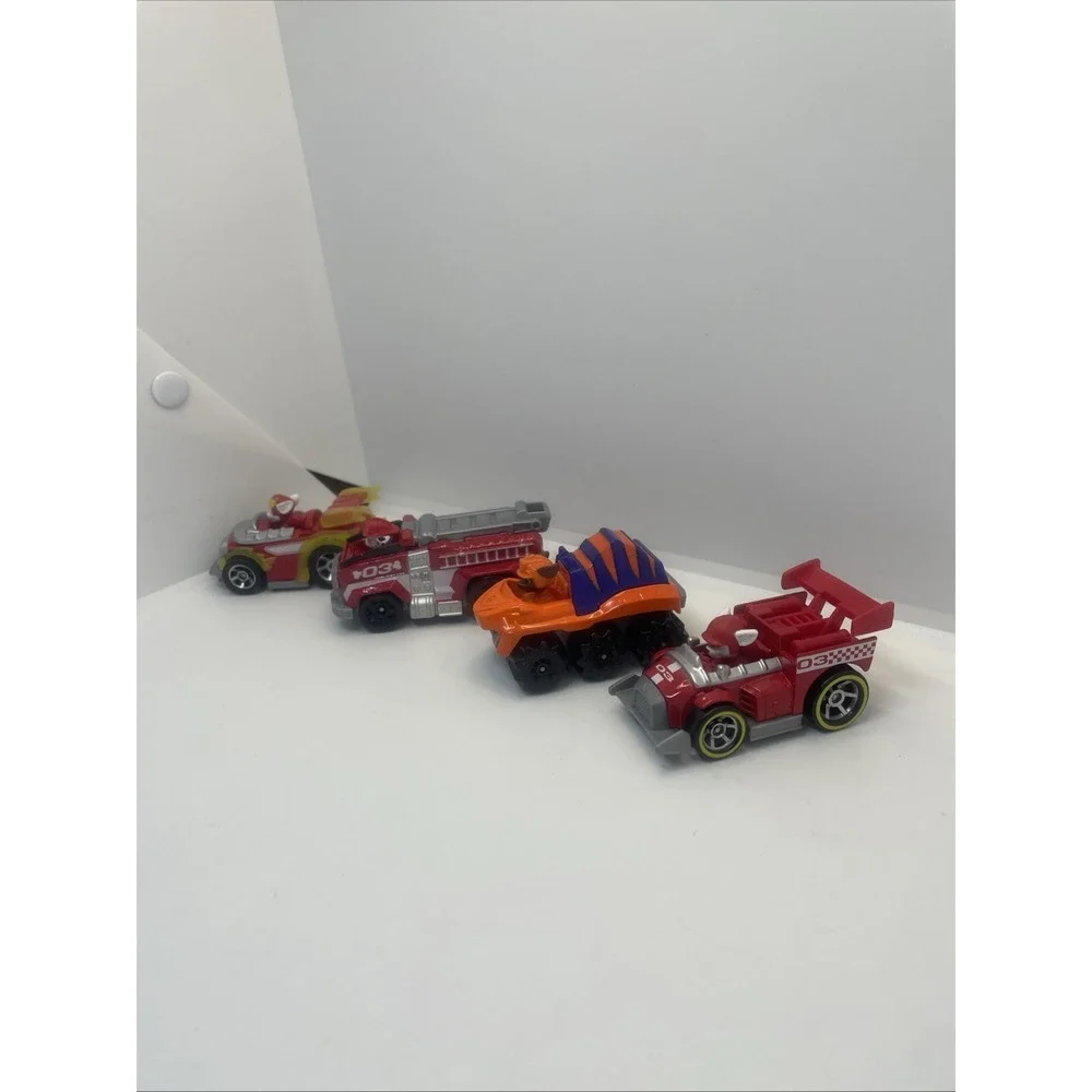 Lot of Five Metal Paw‎ Patrol Cars